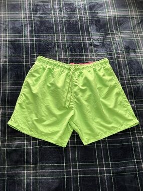 Dunnes mint green swim shorts. Size L.